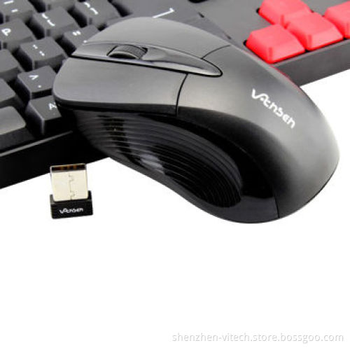 Wireless Computer Set, Cordless Keyboard and Mouse, Wireless Combo for Girls'